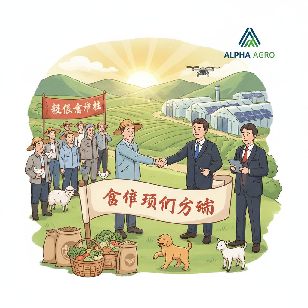 农民合作社与我们公司的合作项目启动
